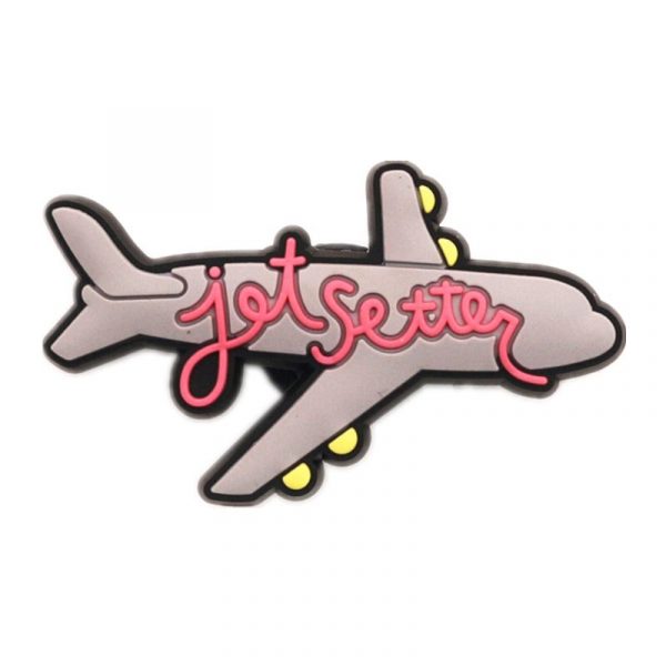 Jet Plane Shoe Charm For Croc