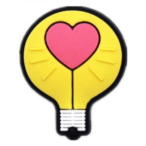 Heart Lamp Shoe Charm For Croc