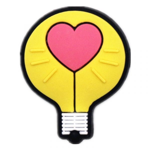 Heart Lamp Shoe Charm For Croc