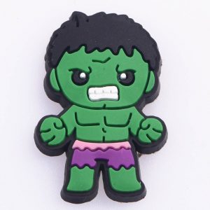 Cartoon Character Hulk Shoe Charm For Croc