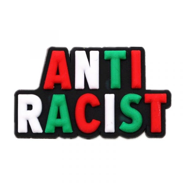 Anti Racist Black live matter Shoe Charm For Croc