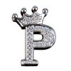 Letter P With A Crown Croc Charms Shoe Charms For Croc