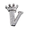 Letter V With A Crown Croc Charms Shoe Charms For Croc (Copy)