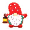 Luminous Christmas Santa Claus Lamp Croc Charms Shoe Charms For Croc