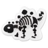 Luminous Croc Charms Fluorescent Black Dinosaur Skeleton Shoe Charms For Croc  2