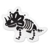 Luminous Croc Charms Fluorescent Black Dinosaur Skeleton Shoe Charms For Croc  3