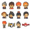 Haikyuu 12PCS/Set Croc Charms Shoe Charms For Croc