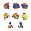 Space Jam 8PCS/Set Croc Charms Shoe Charms For Croc