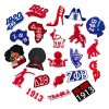 Zeta Phi Beta 22PCS/Set Croc Charms Shoe Charms For Croc