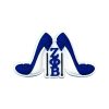 Zeta Phi Beta Croc Charms High Heel Shoe Charms For Croc 2