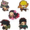 Demon Slayer 5PCS/Set Croc Charms Shoe Charms For Croc