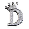 Letter D With A Crown Croc Charms Shoe Charms For Croc