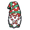 Christmas Santa Claus With Candy Cane Croc Charms Shoe Charms For Croc