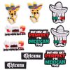 Mexican Taco 10PCS/Set Croc Charms Shoe Charms For Croc