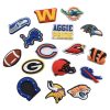 Football Team Logo 16 PCS/Set Croc Charms Shoe Charms For Croc