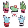 Cactus 5 PCS/Set Croc Charms Cute Shoe Charms For Croc