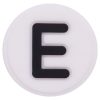 Circle White Letter E Croc Charms Shoe Charms For Croc