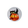 Halloween Pumpkin Croc Charms Crystal Glass Shoe Charms For Croc