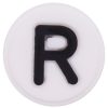 Circle White Letter R Croc Charms Shoe Charms For Croc