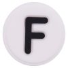 Circle White Letter F Croc Charms Shoe Charms For Croc