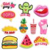 Food 11PCS/Set Croc Charms Burger Fries Watermelon Cola Shoe Charms For Croc