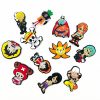 Straw Hat Pirates 12 PCS/Set Croc Charms Anime Shoe Charms For Croc