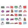 Sayings 30 PCS/Set Croc Charms Letters Shoe Charms For Croc