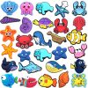 Sea Creature 29 PCS/Set Croc Charms Shoe Charms For Croc