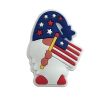 USA Logo Croc Charms Silicone Shoe Charms For Croc