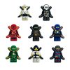 Ninja Go 8 PCS/Set Croc Charms Cartoon Shoe Charms For Croc