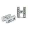 Bling Rhinestone Letter H Croc Charms Shoe Charms For Croc