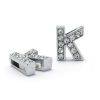 Bling Rhinestone Letter K Croc Charms Shoe Charms For Croc