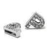 Bling Rhinestone Letter P Croc Charms Shoe Charms For Croc