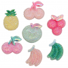 Resin Fruit 7 PCS/Set Croc Charms Shoe Charms For Croc