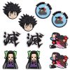 Demon Slayer 10 PCS/Set Croc Charms Anime Shoe Charms For Croc