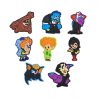 Hotel Transylvania 8 PCS/Set Croc Charms Cartoon Shoe Charms For Croc