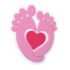 Footprint Croc Charms Valentine Shoe Charms For Croc