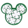 Mickey Symbol Croc Charms Patrick Day Shoe Charms For Croc