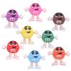 M&M Friends 8 PCS/Set Croc Charms Multicolor Shoe Charms For Croc