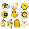 Yellow Holic 10 PCS/Set Croc Charms Interest Shoe Charms For Croc