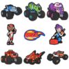 Blaze And The Monster Machine 10 PCS/Set Croc Charms Cartoon Shoe Charms For Croc