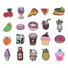 Food 20 PCS/Set Croc Charms Drink Shoe Charms For Croc