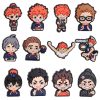 Haikyuu 12 PCS/Set Croc Charms Anime Shoe Charms For Croc