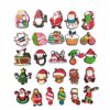 Christmas 26 PCS/Set Croc Charms Holiday Shoe Charms For Croc