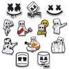 DJ Marshmellow 12 PCS/Set Croc Charms Character Shoe Charms For Croc