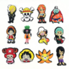 One Piece 12 PCS/Set Croc Charms Anime Shoe Charms For Croc