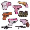 Gun 9 PCS/Set Croc Charms Interest Shoe Charms For Croc