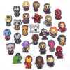 Marvel Superhero 28 PCS/Set Croc Charms Movie Shoe Charms For Croc