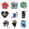 Tailor 9 PCS/Set Croc Charms Interest Shoe Charms For Croc