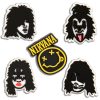 Nirvana 5 PCS/Set Croc Charms Music Shoe Charms For Croc